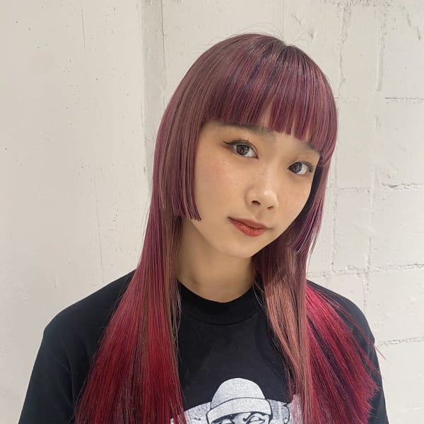 オン眉姫カットヘア|BLANCO 名古屋栄