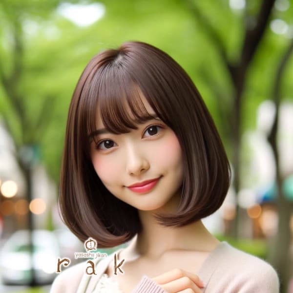 rak hair 六本松店 ×　ボブスタイル