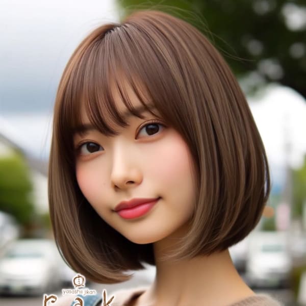 rak hair 六本松店 × ボブスタイル