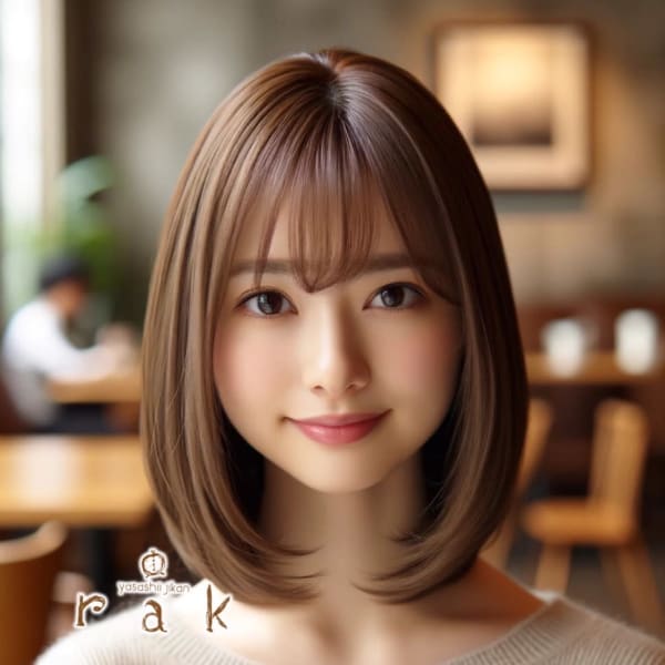 rak hair 六本松店 × ボブスタイル