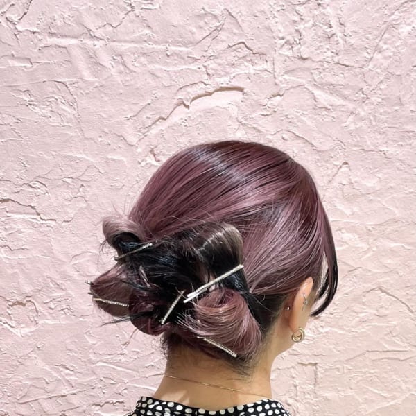 ヘアアレンジ　結婚式