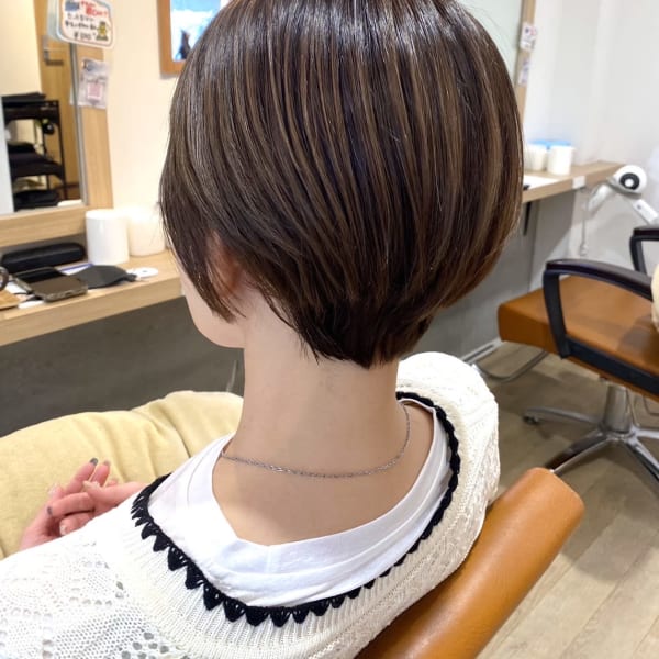 丸みショート
