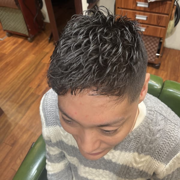 くせ毛風 ナチュラルカールアイロンパーマ