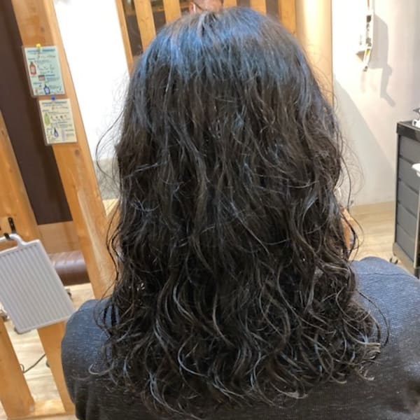 お客様髪質改善データ スパイラルパーマ