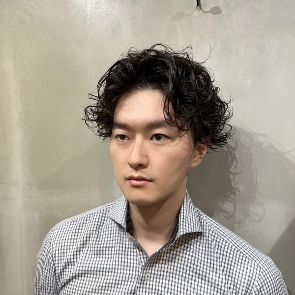 KUsU（クス）×メンズパーマ