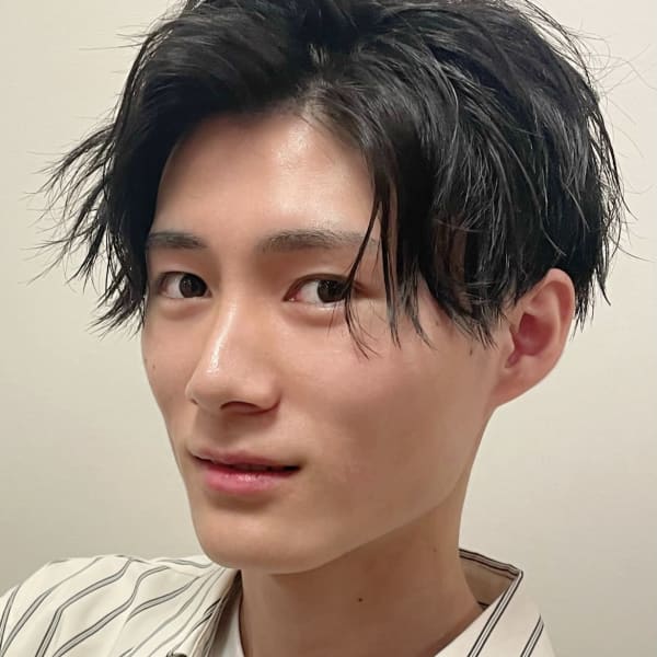 シースルーマッシュ 抜け感