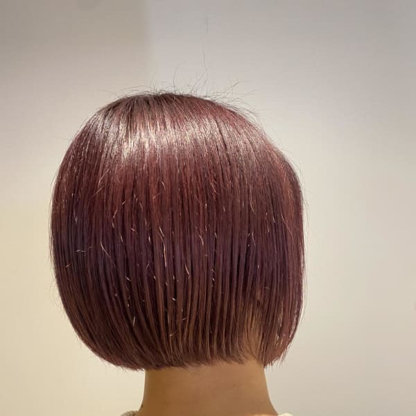 切りっぱなしボブ|abie hair 西大島店