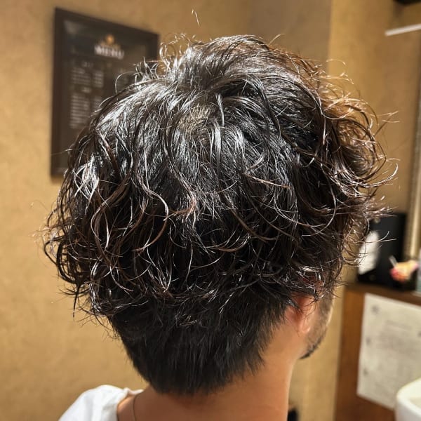 Men's LEO大人パーマ