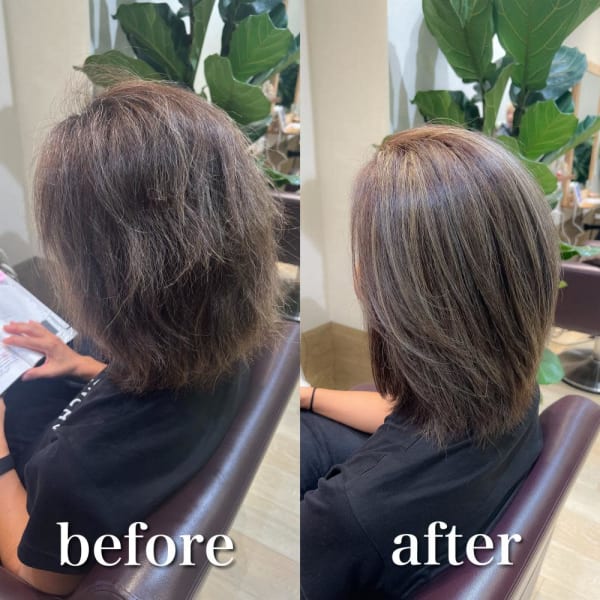 ハイライト/白髪にお悩みの方に/30代40代50代