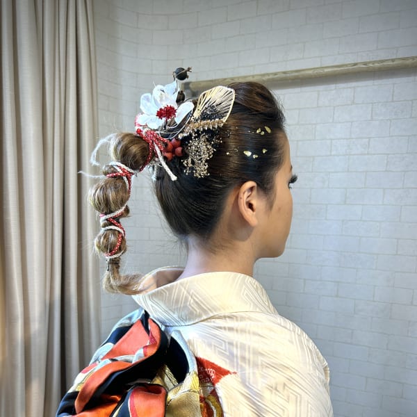 振袖着付け&ヘアセット