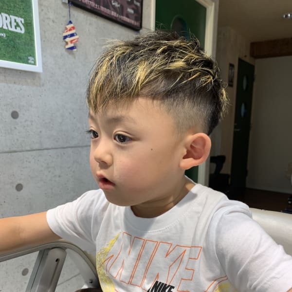 キッズカット×メッシュ