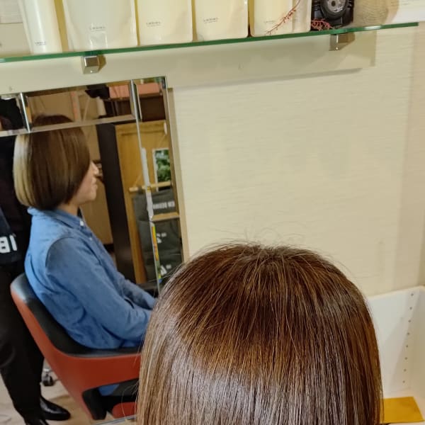 髪質改善★HITAカラー【ボブ】カットなし|TOMOS BEAUTE