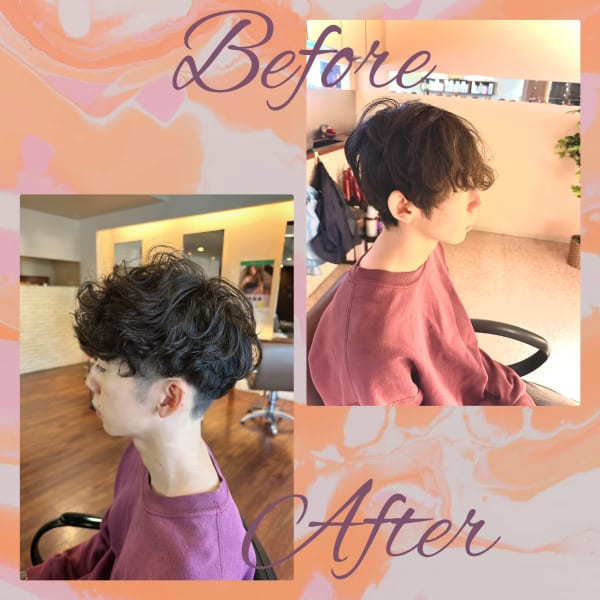 ふわふわパーマ