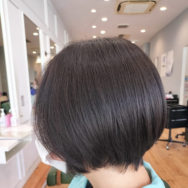 ナチュラルストレートスタイル