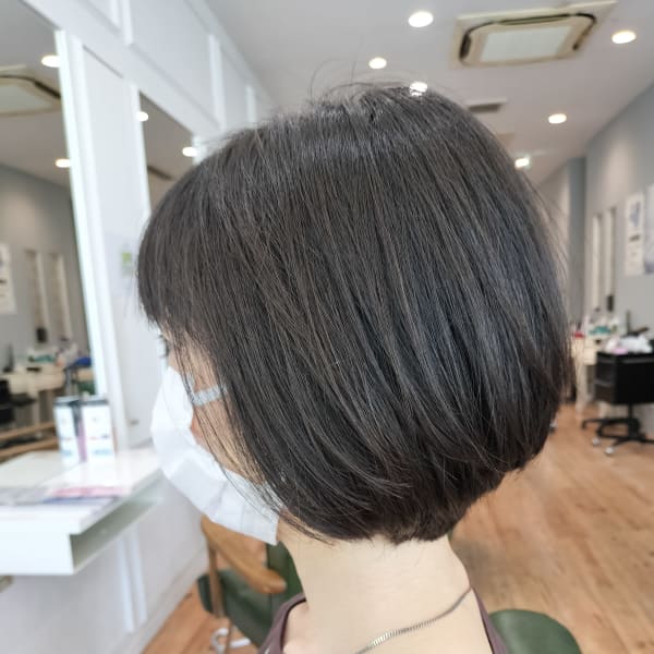 上品なボブスタイル