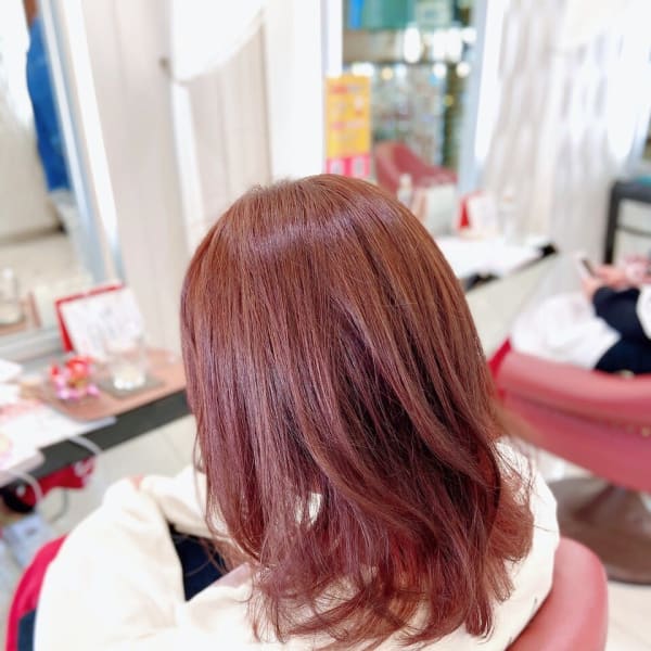 10代20代/大人可愛い/インナーカラー/ピンク/ケアブリー|QUALIS 赤塚店