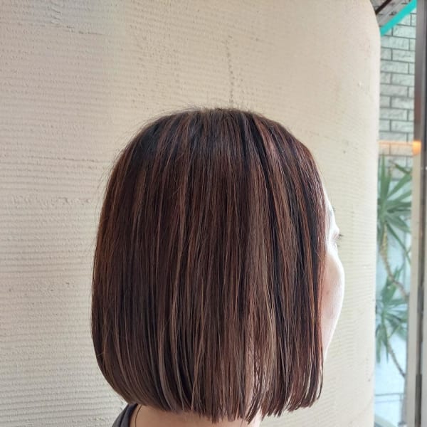 【MICHI refre店 藤原信恵】切りっぱなしボブ