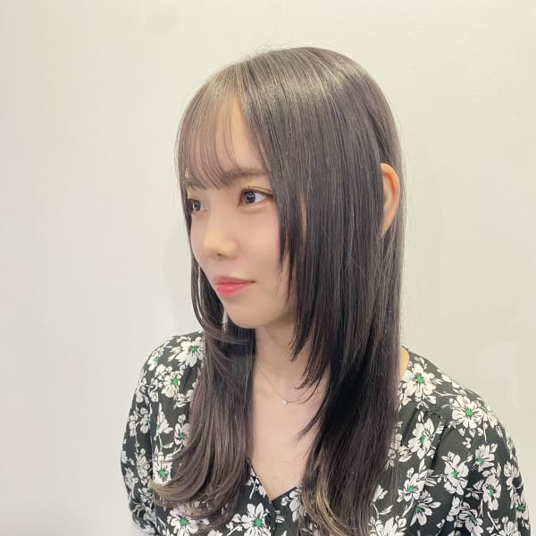 【SOLVER 佐藤】ロングウルフ×グレージュ