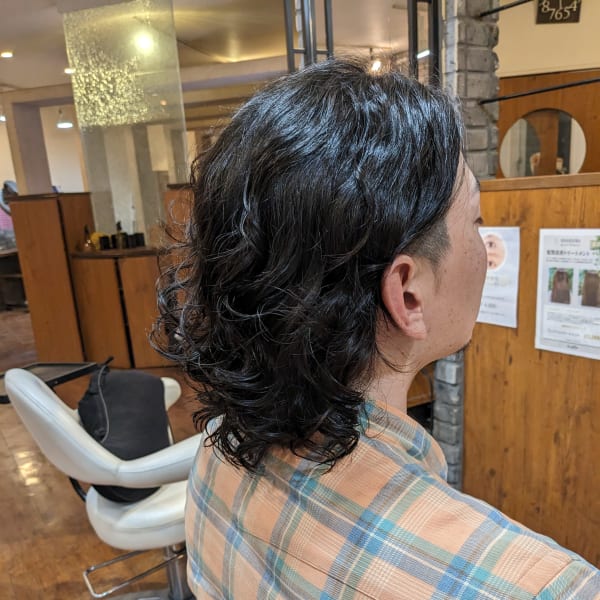 ウェーブパーマ