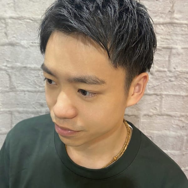 ビジネスツーブロックショート【赤坂】【床屋】【メンズ】