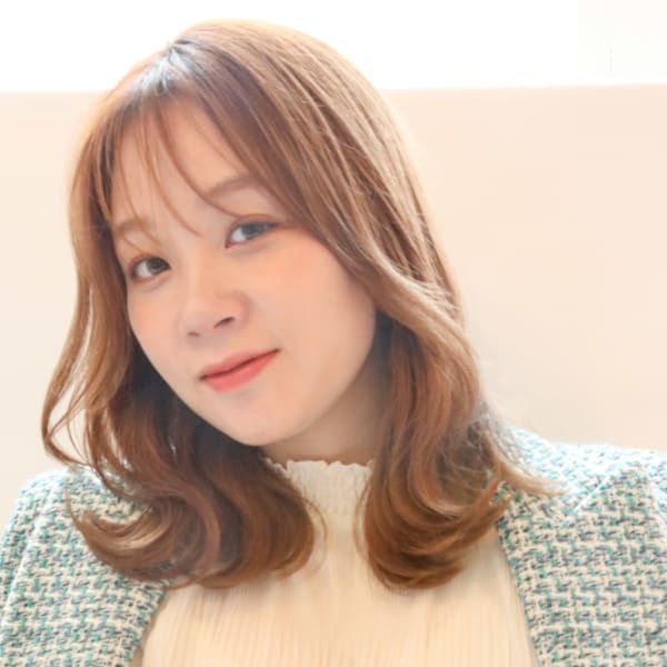 韓国風ミディアムカット