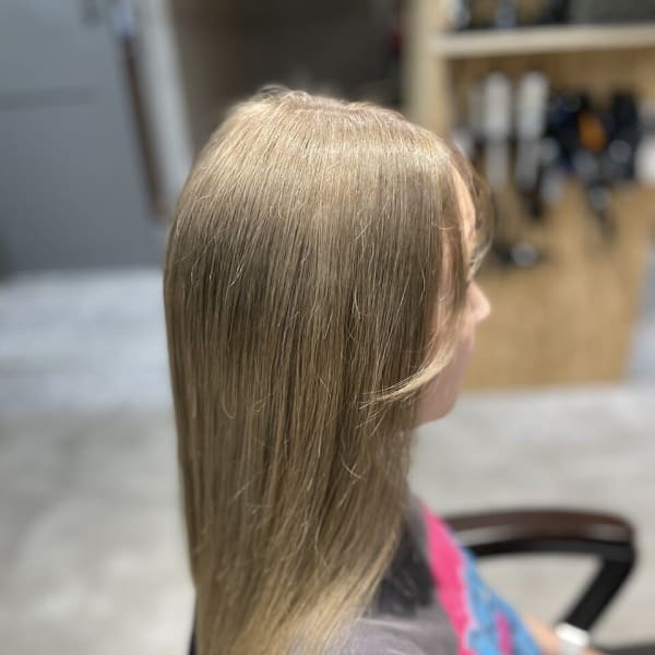 ブリーチ毛対応★酸性ストレート