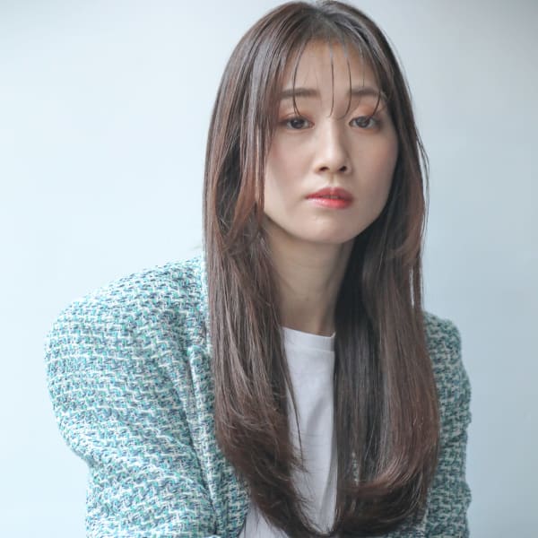 韓国風レイヤーカット