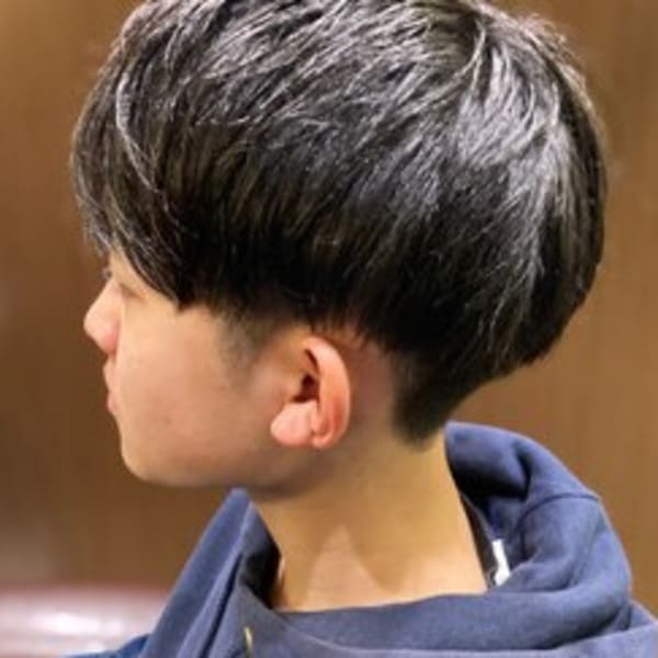 【高校生人気スタイル】刈り上げマッシュスタイル