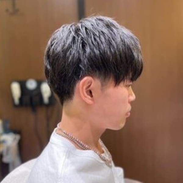 刈り上げマッシュヘア