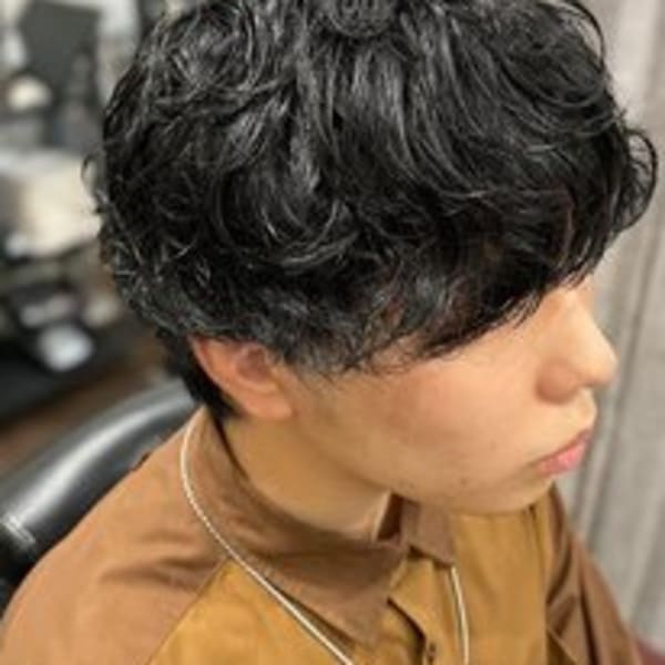 スパイラルパーマ