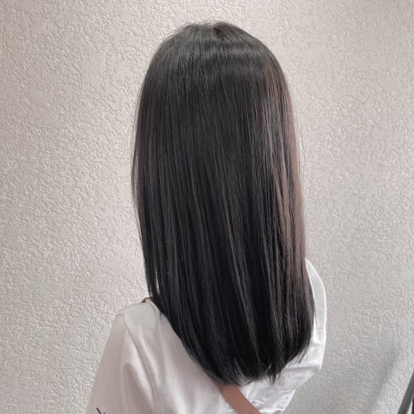 さらさらストレート縮毛矯正ロングレイヤー