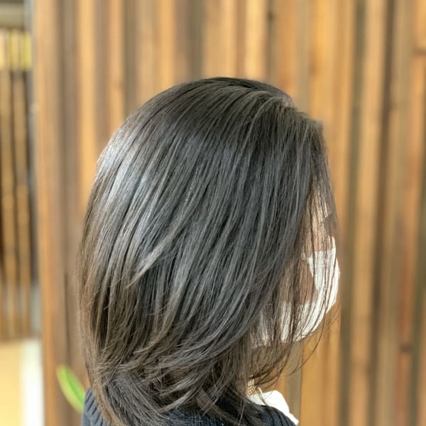 大人気★30/40/50/60代ひし形レイヤーカット髪質改善|QUALIS 上福岡店