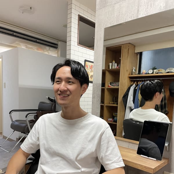 大人かき上げスタイル