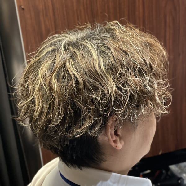 波巻きメッシュスタイル