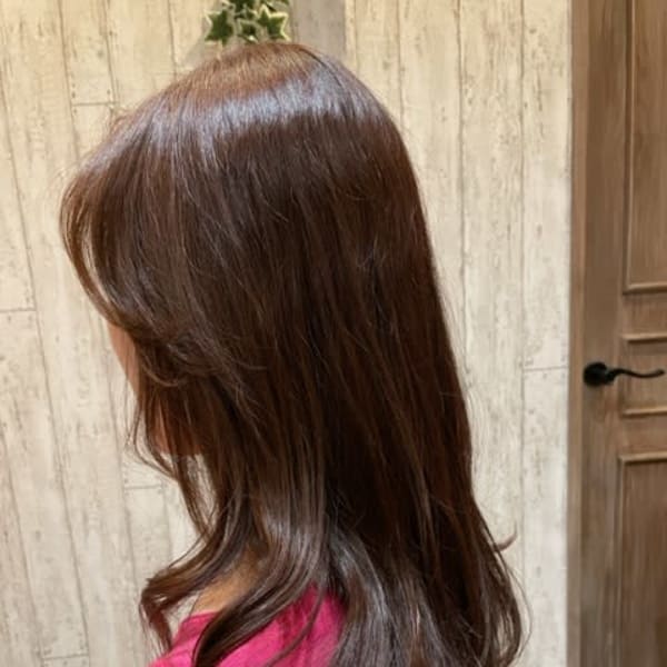 韓国風セミロング