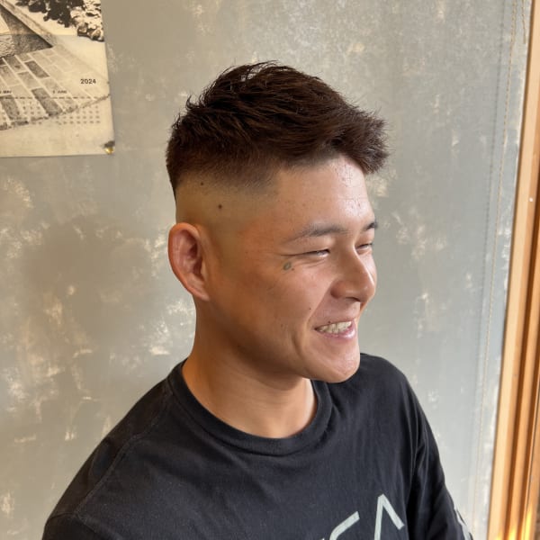 ツーブロフェード　|MAHOROA