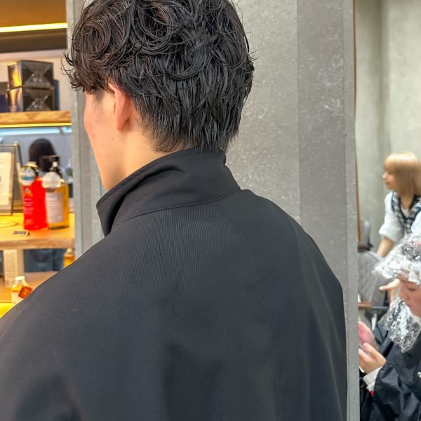 メンズニュアンスパーマ