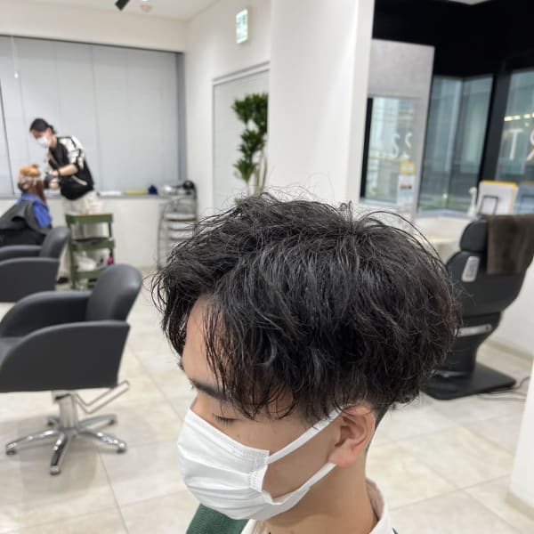 波巻きパーマ|e.m.a × Ar be.anca