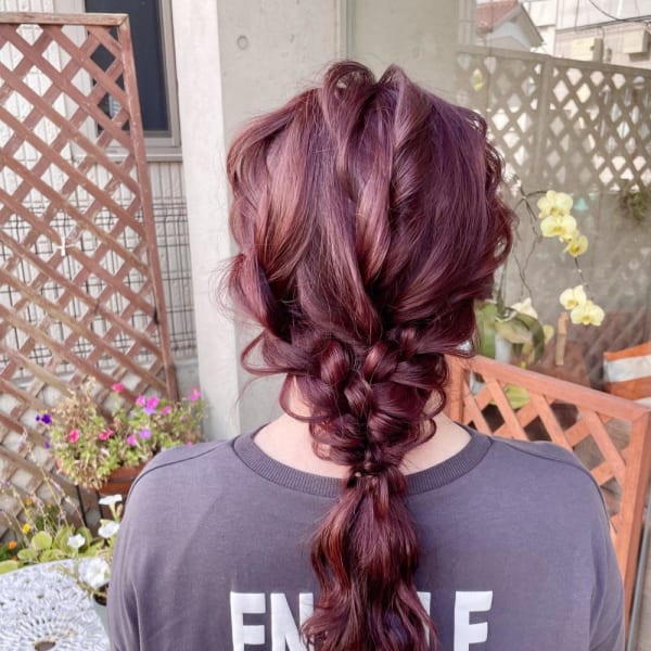 華やか編み下ろしアレンジ