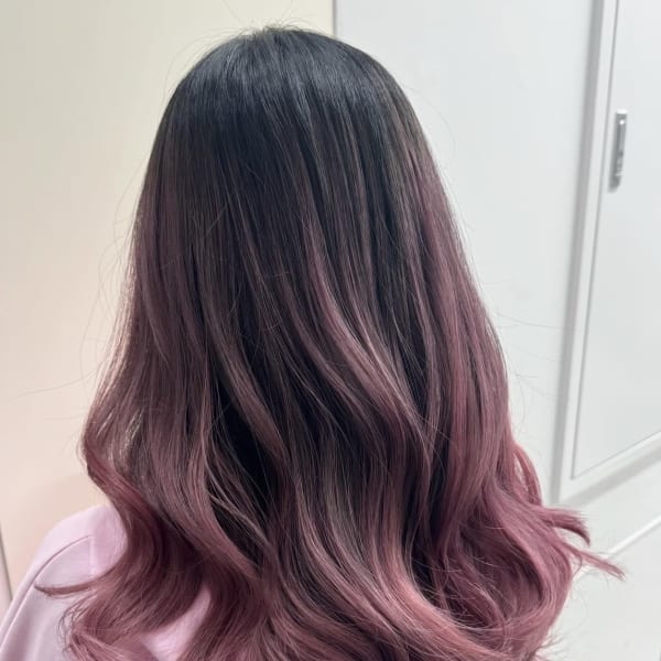 ピンクラベンダーグラデーション