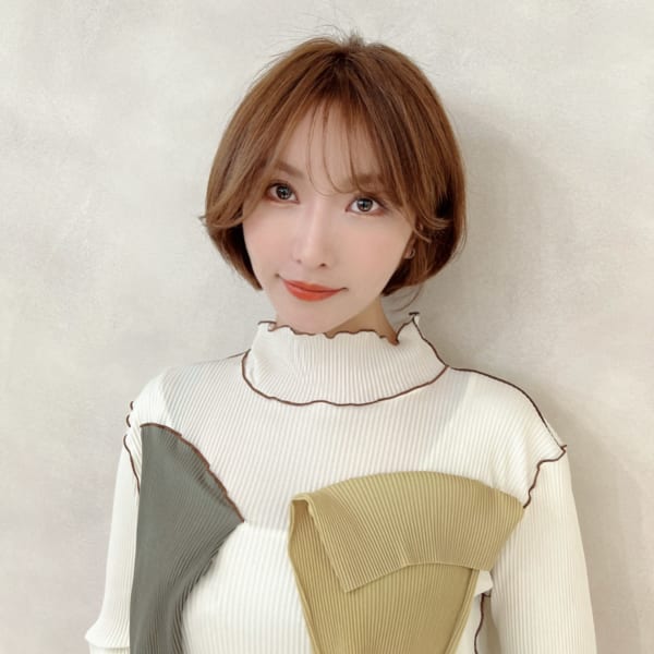 40代面長さんにオススメなひし形ショートヘア