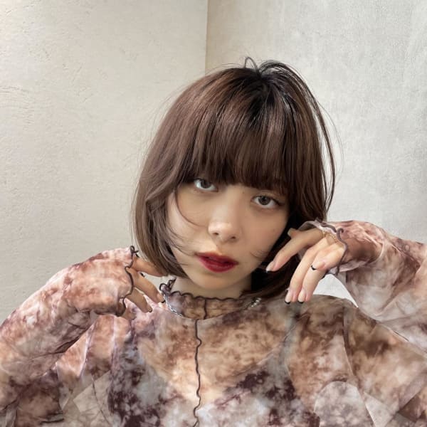 miu&伊藤夏海 中央林間秋冬艶カラー大人ボブ◎