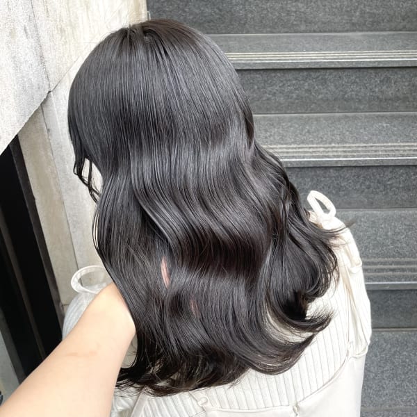 【LAGOON】艶髪/暗髪/グレージュ/アッシュ/ブルーブラ
