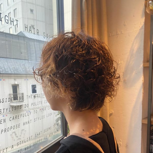 ショートパーマ