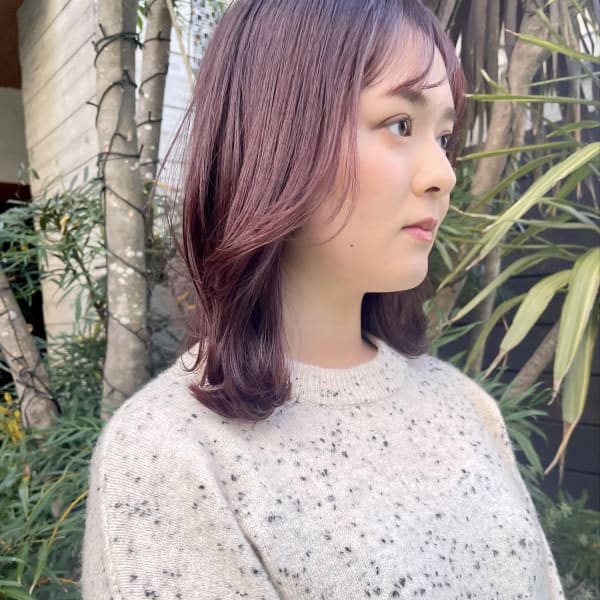 【福岡天神赤坂】20代30代/レイヤー/ひし形/ボブ/外ハネ