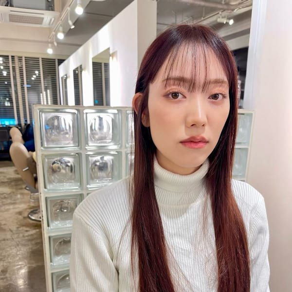 【福岡天神赤坂】20代30代40代/艶カラー/ピンクブラウン