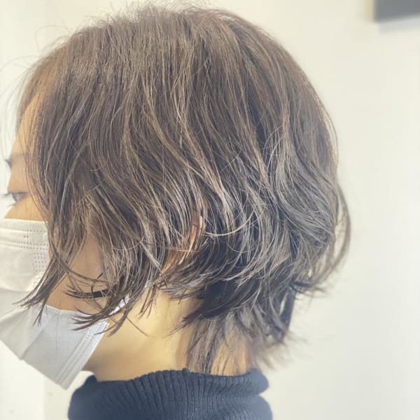 【ショート】【パーマスタイル】