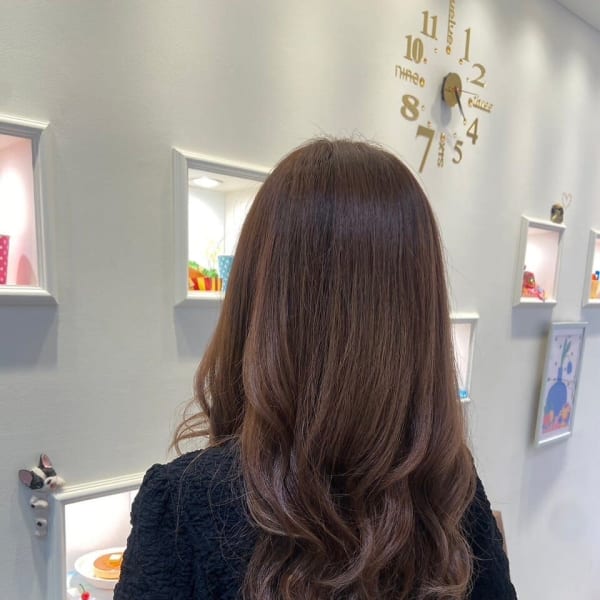 うる艶×巻き髪ロング|ano たまプラーザ