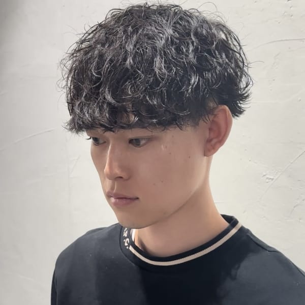 【曽我尾真生】波巻きパーマ/メンズパーマ/マッシュパーマ|gao produced by revo