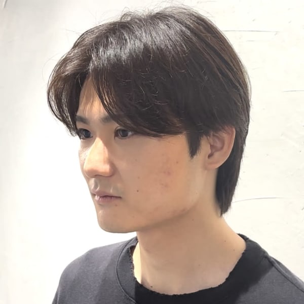 【曽我尾真生】 センターパート/ニュアンスパーマ/韓国